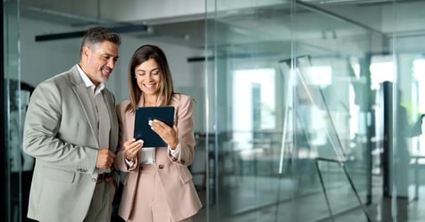 A team finding the best meeting space for their upcoming meeting