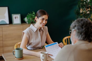 An Executive Assistant discussing how to be more strategic with a colleague 