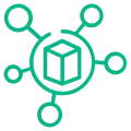 Seamless data automation icon